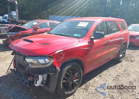 2015 Dodge Durango R/T z USA, uszkodzony, nr VIN 1C4SDJCT8FC176861